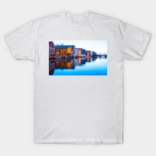 Trondheim waterfront, Norway T-Shirt